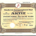 Schoeller Aktie